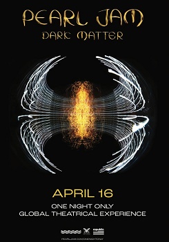 Poster for Pearl Jam Album Premiere Event